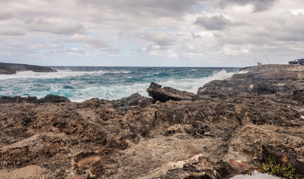 Stone and beach